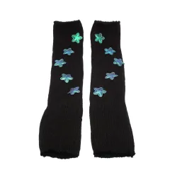 ニット フィンガーレス 手袋