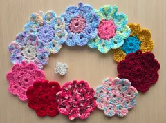 ショップ花10枚❣️アクリルたわし