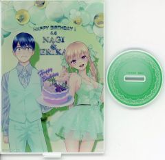 [중고] 아크릴 스탠드 아크릴 패널 에리카 & 凪 (Birthday 2023) 아크릴 스탠드 피규어 [추첨 당당 뻐꾸기의 신부 에리카 & 凪 Birthday 복권] C-4 상