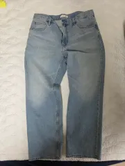 ユニクロ x JW Anderson ストレートデニム 63 blue