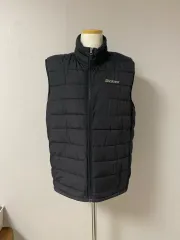 ディッキーズ ダウン ベスト ブラック M