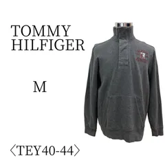 TOMMY HILFIGER トミーヒルフィガー グレー 長袖 トレーナー M