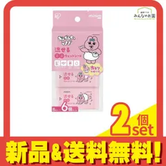 おぱんちゅうさぎ 流せるミニウェットシート minim ノンアルコール 48枚入 (8枚入×6個セット) 2個セット まとめ売り