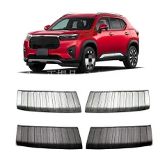 人気商品★ホンダ24年モデルWR-V DG5系専用 内蔵ガードプレート 304ステンレス製 2枚セット ブラスト/ブラックチタン仕上げ MQP131Q424