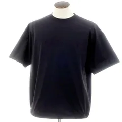 【中古】ビームス BEAMS ストレッチ ポリエステル クルーネック 半袖Ｔシャツ ブラックネイビー【サイズL】【メンズ】