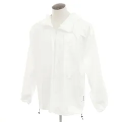 【中古】ノンセプツ NONCEPTS ポリエチレン ジップアップ ヤッケ ブルゾン ホワイト【サイズ3L】【メンズ】