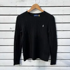 Polo ポロ ウール カシミア ケーブル ケーブル編み ニット