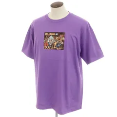 【中古】シュプリーム Supreme 2025年春夏 Ernie Barnes Tee コットン クルーネック 半袖Ｔシャツ パープル【サイズXL】【メンズ】