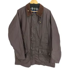 ユーズドフルギ USED古着 {{DRAWING COTTONS}} 裏地チェック コーデュロイ切替 オイルドクロスジャケット メンズ import：XL 