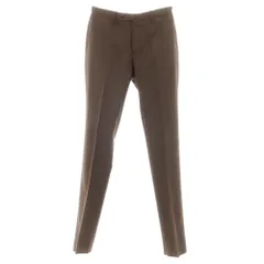 【新品】インコテックス INCOTEX 35型 ウール ドレススラックスパンツ ブラウン（36）【サイズ44】【メンズ】