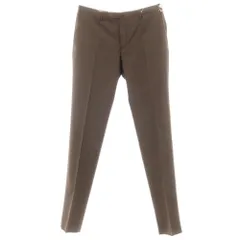 【新品】インコテックス INCOTEX 35型 ウール ドレススラックスパンツ ブラウン（36）【サイズ52】【メンズ】