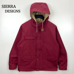 SIERRA DESIGNS USA archive short mountain jacket M シエラデザイン ショート マウンテンパーカー 7本杉 70s復刻 希少 ボルドー 64クロス