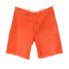 【中古】ポロ ラルフローレン Polo Ralph Lauren コットン ショートパンツ オレンジ【サイズ33】【メンズ】