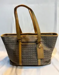 正規品-良い状態 COACH コーチ BIG ショルダーバッグ キャメル色