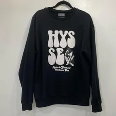 【姫路東店】 中古 HYSTERIC GLAMOUR | ヒステリックグラマー×WIND AND SEA スウェット WDS-C-HYS-24-Q2-08 ブラック サイズ：XL 【104】