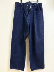 UNIQLO ワイドストレートジーン 31 68ブルー
