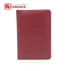 LOUIS VUITTON ルイヴィトン カードケース オーガナイザー・ドゥ・ポッシュ M6358E エピレザー レッド