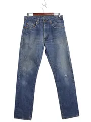 80s USA製 ★ リーバイス 505 デニム パンツ 32 33 / 古着 83年製 ヴィンテージ ハチマル 内股シングル 黒カン ジーパン スリム テーパード
