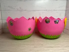 ■送料込み バスケット バケツ ピンク 2点セット インテリア USA購入品■