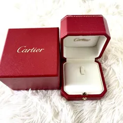 カルティエ　Cartier ジュエリーボックス　空箱　レディース　赤