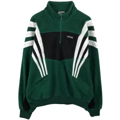 古着 80~90年代 アディダス adidas ハーフジップ フリースプルオーバー メンズXL相当 ヴィンテージ/eaa611787