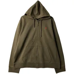 古着 ラルフローレン Ralph Lauren POLO by Ralph Lauren スウェットフルジップパーカー メンズXL相当/eaa611262