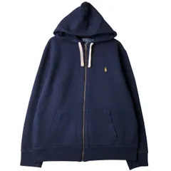 古着 ラルフローレン Ralph Lauren POLO by Ralph Lauren スウェットフルジップパーカー メンズXXL相当/eaa611263