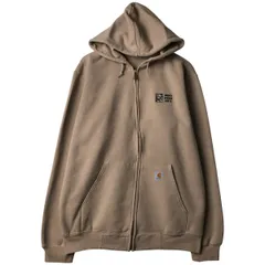 古着 カーハート Carhartt スウェットフルジップパーカー メンズL相当/eaa611264