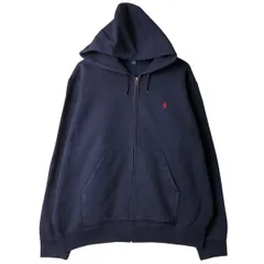 古着 ラルフローレン Ralph Lauren POLO by Ralph Lauren スウェットフルジップパーカー メンズXL相当/eaa611258