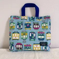 B5ぴったり おどうぐ袋 【電車前面】 ミニレッスンバッグ