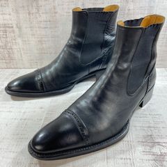 メキシコ製DIEGO'Sサイドゴアブーツレザー黒チェルシーブーツウエスタンブーツ メキシコ製DIEGO'Sサイドゴアブーツレザー黒チェルシーブーツ