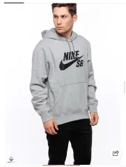 ナイキ SB フーディー Tシャツ - グレー M 起毛 sb