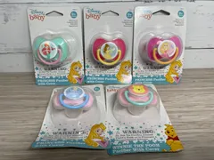 ■送料込み 未使用品 おしゃぶり ディズニー 5点セット USA購入品■