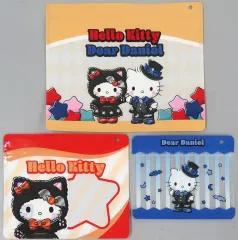 【中古】雑貨 ハローキティ＆ディアダニエル ジッパーバッグSET 「Happyくじ Sanrio characters HALLOWEEN 2025」 ジッパーバッグSET賞