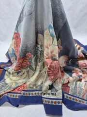 【新品】renoma レディーススカーフ シルク100% MADE IN ITALY