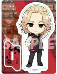 【中古】アクリルスタンド・アクリルパネル 佐野万次郎(マイキー/スカジャンver.) ミニキャラスタンド 「東京リベンジャーズ」