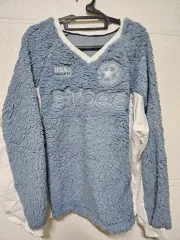 USA ストライプ ボア スウェット トレーナー 新品