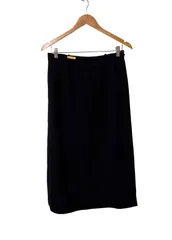  BURBERRY バーバリー　タイトスカート　ロング丈　レディース　ブラック　黒　サイズ13ABR（44）【Z1748】