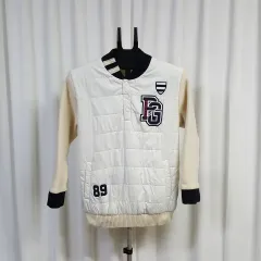 パーリーゲイツ メンズ 裏側防風 ニット軽量ダウン 105