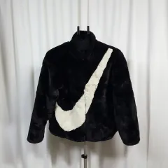 20年 NIKE ナイキ レディース ファー ジャケット ファー ジップアップ XL