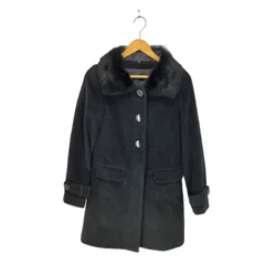 ユーズドフルギ USED古着 INTERPLANET アンゴラ混 ラビットファーコート レディース JPN：38 