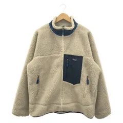 【中古】Patagonia クラシックレトロXジャケット XL ベージュ パタゴニア[92]