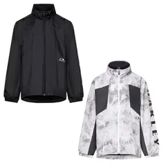 オークリー ウインドブレーカー 上のみ ジュニア ジャケット OAKLEY WIND WARM FOA407039 日本正規品 裏起毛 撥水