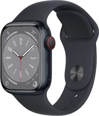新品未開封品　Apple Watch Series 8 (GPS + Cellularモデル) - 41mm ミッドナイトアルミニウムケースとミッドナイトスポーツバンド