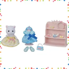 【特価セール】EPOCH エポック社 Families Sylvanian ドールハウス おもちゃ 3歳以上 STマーク認証 フー16 】 おしゃれにドレスアップセット 【 ヘアサロン シルバニアファミリー