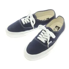 【中古】バンズ VANS AUTHENTIC REISSUE 44 LX スニーカー ネイビー【サイズ27cm】【メンズ】