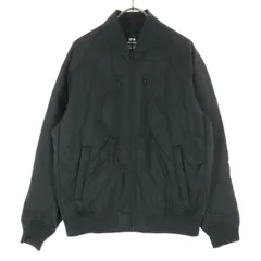 UNIQLO ユニクロ ホワイトマウンテニアリング コラボ 長袖 キルティング ダウンジャケット S ブラック メンズ 古着