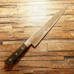 正広 洋出刃包丁 研ぎ済 片刃 刃厚 牛刀 MASAHIRO  250mm