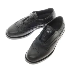 【中古】スペクタス SPECTUSSHOECO lacing system ウイングチップ ドレスシューズ ブラック【サイズ25cm】【メンズ】