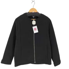 アイテムズ アーバンリサーチ ITEMS URBAN RESEARCH  ノーカラーフリースジャケット レディース  38